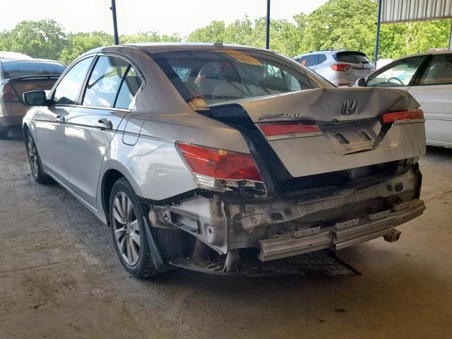 1HGCP2F82CA179384 - 2012 HONDA ACCORD EXL SILVER photo 3