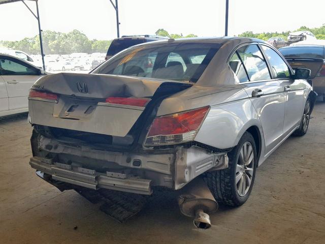 1HGCP2F82CA179384 - 2012 HONDA ACCORD EXL SILVER photo 4