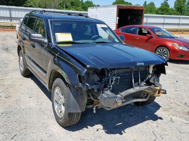 1J8HR58276C271018 - 2006 JEEP GRAND CHER BLACK photo 1