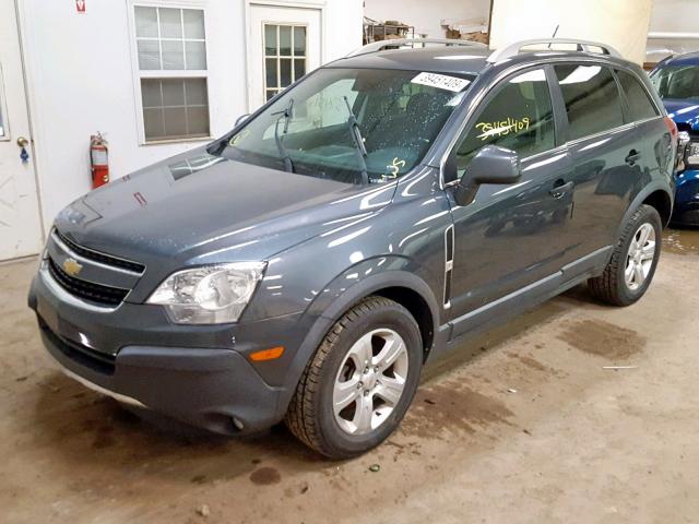 3GNAL2EK1DS608116 - 2013 CHEVROLET CAPTIVA LS 灰色 照片 2