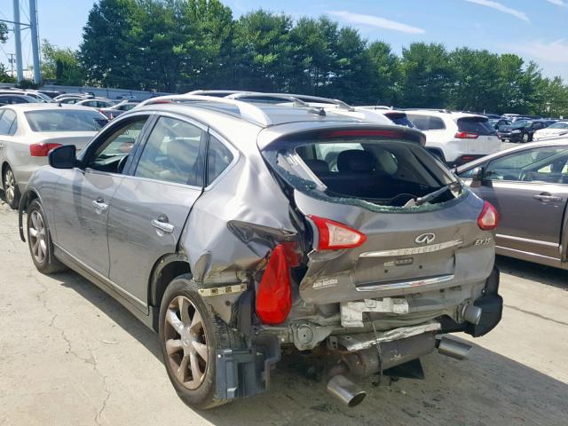 JNKAJ09F08M352118 - 2008 INFINITI EX35 BASE GRAY photo 3