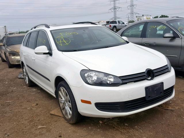 3VWPL7AJ9DM666991 - 2013 VOLKSWAGEN JETTA TDI WHITE photo 1