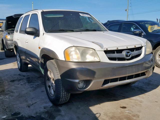 4F2CU09121KM56987 - 2001 MAZDA TRIBUTE LX WHITE photo 1