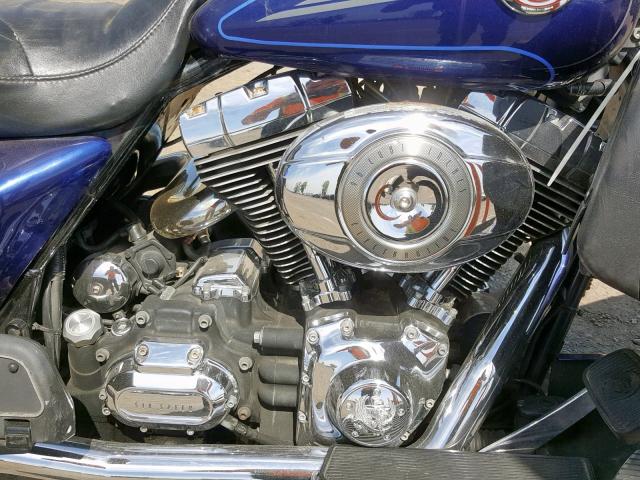 1HD1FC4197Y628575 - 2007 HARLEY-DAVIDSON FLHTCUI BLUE photo 7