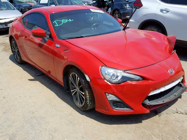 JF1ZNAA18E9706955 - 2014 TOYOTA SCION FR-S RED photo 1