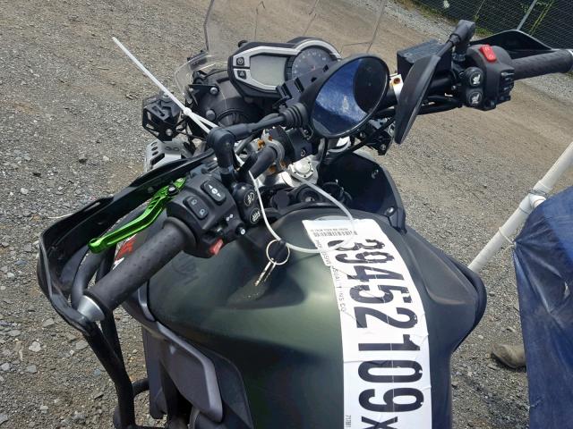 SMTE09BF6GT717881 - 2016 TRIUMPH MOTORCYCLE TIGER 800 GREEN photo 5
