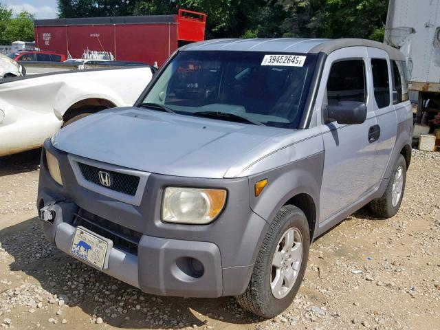 5J6YH18503L002233 - 2003 HONDA ELEMENT EX SILVER photo 2