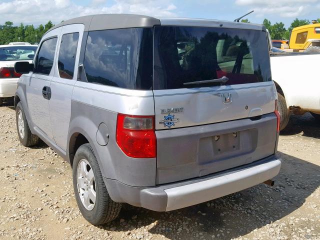 5J6YH18503L002233 - 2003 HONDA ELEMENT EX SILVER photo 3