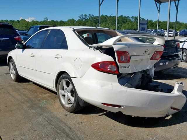 1YVHP80C855M72572 - 2005 MAZDA 6 I WHITE photo 3