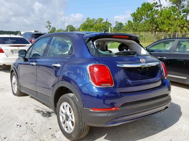 ZFBCFXAH6JP666607 - 2018 FIAT 500X POP BLUE photo 3