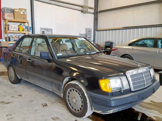 WDBEA30D9KA827255 - 1989 MERCEDES-BENZ 300 E BLACK photo 1