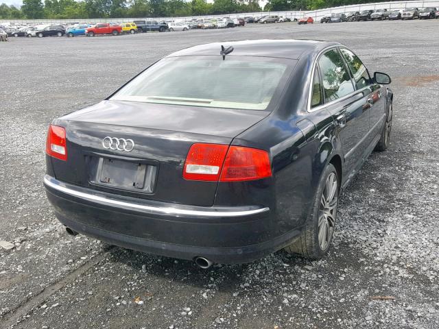 WAUML44E06N015256 - 2006 AUDI A8 L QUATT BLACK photo 4