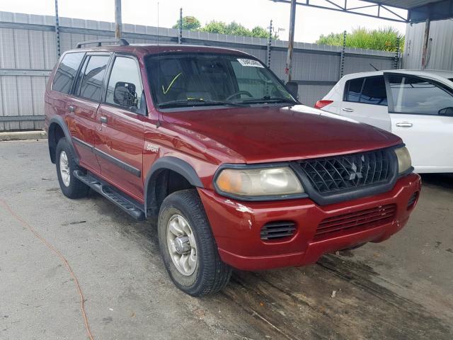 JA4LS21H12J050761 - 2002 MITSUBISHI MONTERO SP RED photo 1