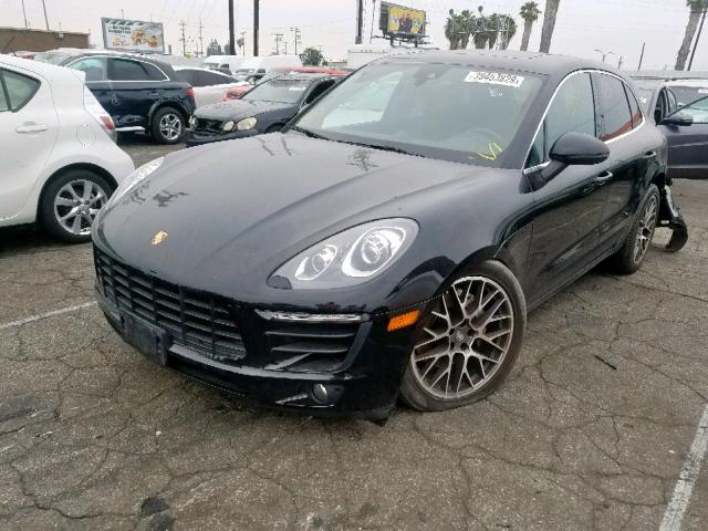 WP1AB2A57JLB32188 - 2018 PORSCHE MACAN S BLACK photo 2