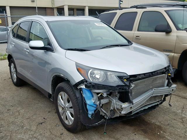 5J6RM4H73EL072590 - 2014 HONDA CR-V EXL SILVER photo 1