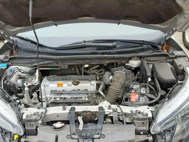 5J6RM4H73EL072590 - 2014 HONDA CR-V EXL SILVER photo 7