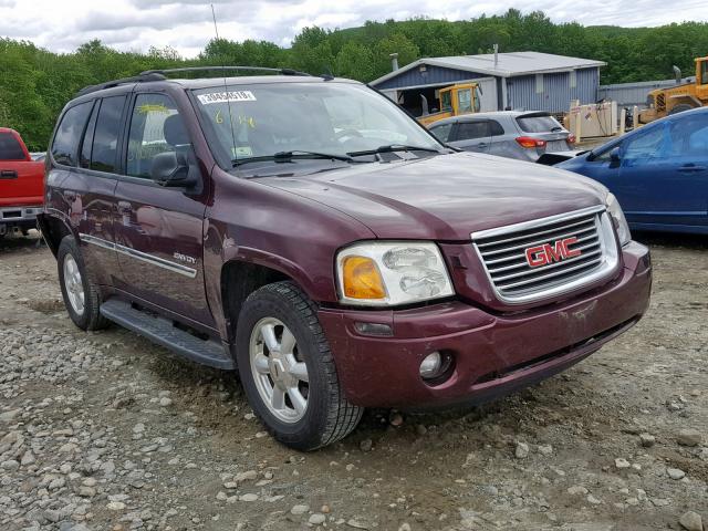 1GKDT13S762244452 - 2006 GMC ENVOY RED photo 1