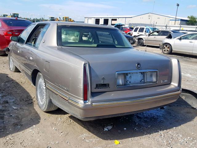 1G6KE54Y1XU796545 - 1999 CADILLAC DEVILLE DE TAN photo 3