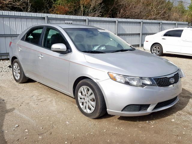 KNAFU4A26C5631555 - 2012 KIA FORTE EX SILVER photo 1