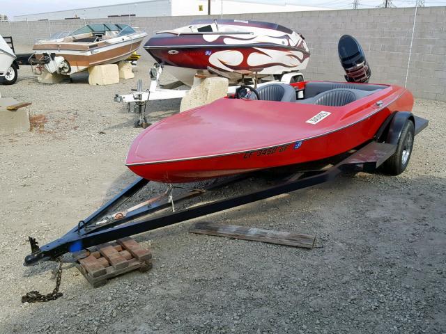 SRWV00031276 - 1976 CHAL SKI BOAT RED photo 2