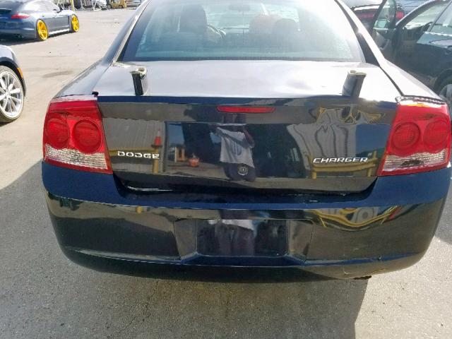 2B3CA9CV4AH317719 - 2010 DODGE CHARGER RA BLACK photo 9