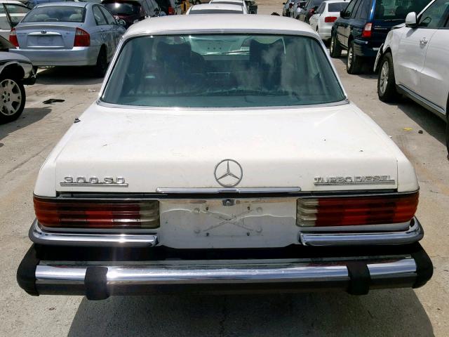 11612012023966 - 1980 MERCEDES-BENZ 300D WHITE photo 9