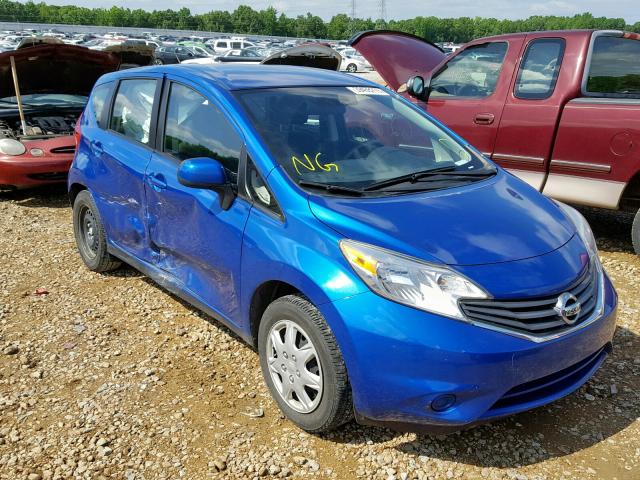 3N1CE2CP6EL418627 - 2014 NISSAN VERSA NOTE BLUE photo 1