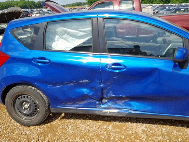 3N1CE2CP6EL418627 - 2014 NISSAN VERSA NOTE BLUE photo 9