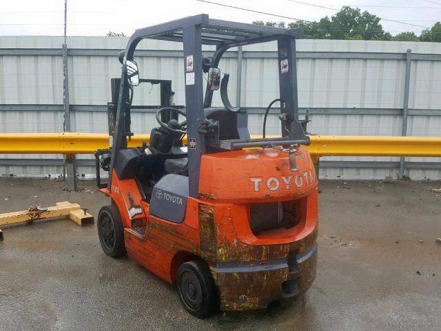 00513 - 2007 TOYOTA FORKLIFT ORANGE photo 3