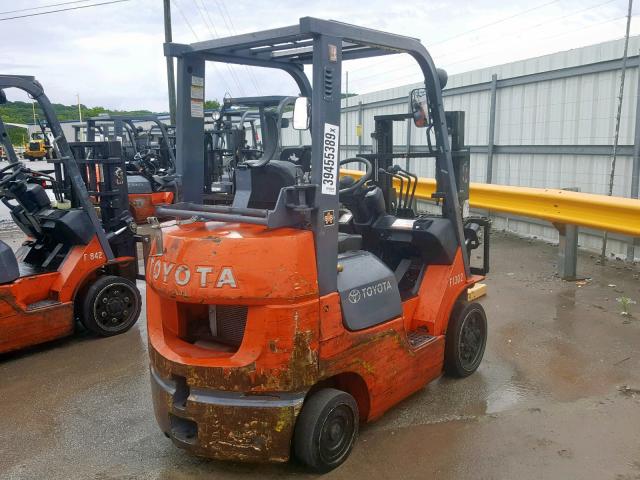 00513 - 2007 TOYOTA FORKLIFT ORANGE photo 4