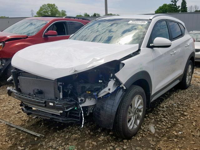 KM8J3CA44JU622671 - 2018 HYUNDAI TUCSON SEL WHITE photo 2