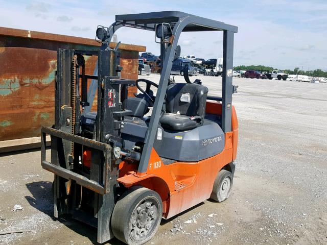 87840 - 2004 TOYOTA FORKLIFT ORANGE photo 2