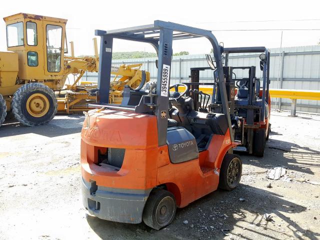 87840 - 2004 TOYOTA FORKLIFT ORANGE photo 4