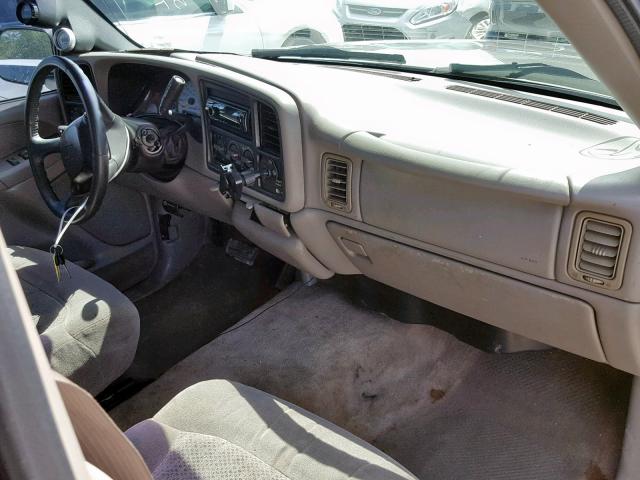 1GCEC14TXYZ305844 - 2000 CHEVROLET SILVERADO GRAY photo 9