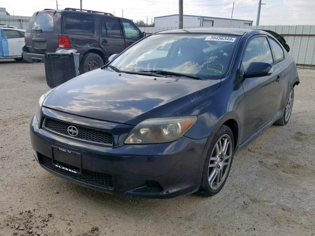 JTKDE177260092581 - 2006 TOYOTA SCION TC BLACK photo 2