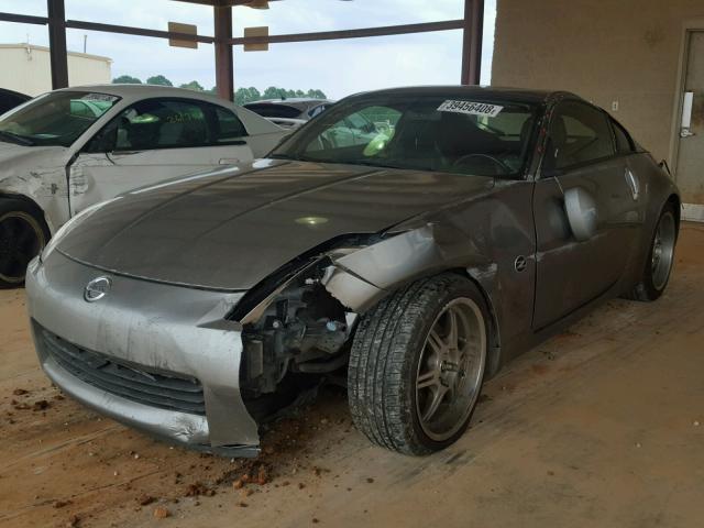 JN1AZ34E33T014952 - 2003 NISSAN 350Z COUPE GRAY photo 2