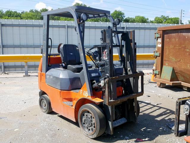 86581 - 2004 TOYOTA FORKLIFT ORANGE photo 1