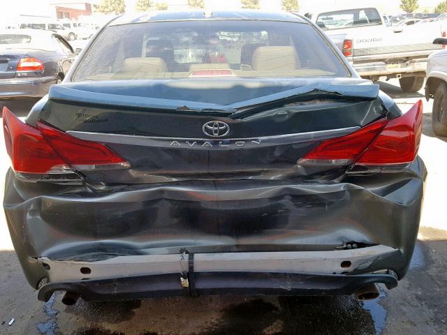 4T1BK3DBXBU425507 - 2011 TOYOTA AVALON BAS GRAY photo 9