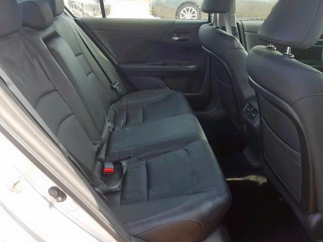 1HGCR3F83DA047722 - 2013 HONDA ACCORD EXL SILVER photo 6