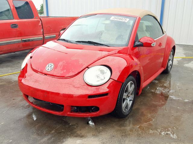 3VWRF31Y96M307357 - 2006 VOLKSWAGEN NEW BEETLE Qırmızı foto 2