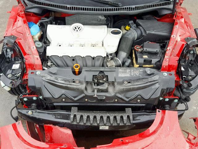 3VWRF31Y96M307357 - 2006 VOLKSWAGEN NEW BEETLE Qırmızı foto 7