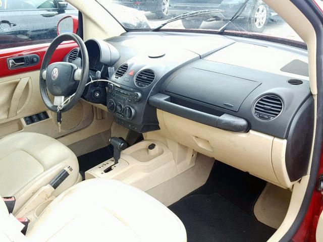 3VWRF31Y96M307357 - 2006 VOLKSWAGEN NEW BEETLE Qırmızı foto 9