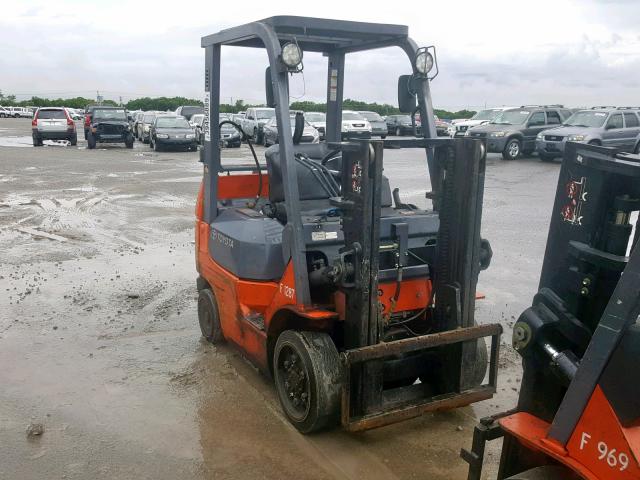 99706 - 2007 TOYOTA FORKLIFT ORANGE photo 1