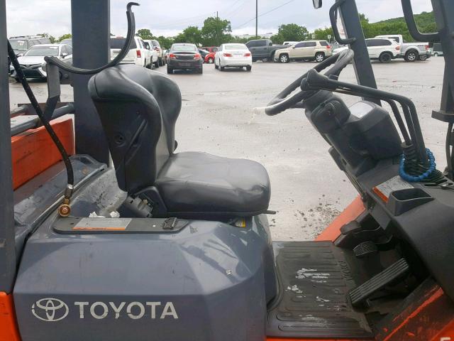 99706 - 2007 TOYOTA FORKLIFT ORANGE photo 5