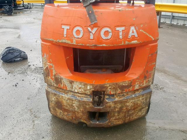 99706 - 2007 TOYOTA FORKLIFT ORANGE photo 7