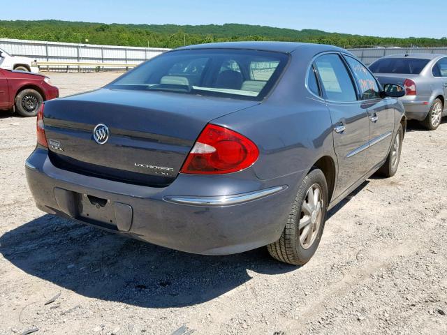 2G4WD582381197064 - 2008 BUICK LACROSSE C GRAY photo 4