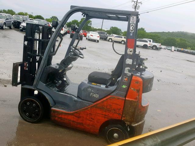 43258 - 2013 TOYOTA FORKLIFT ORANGE photo 3