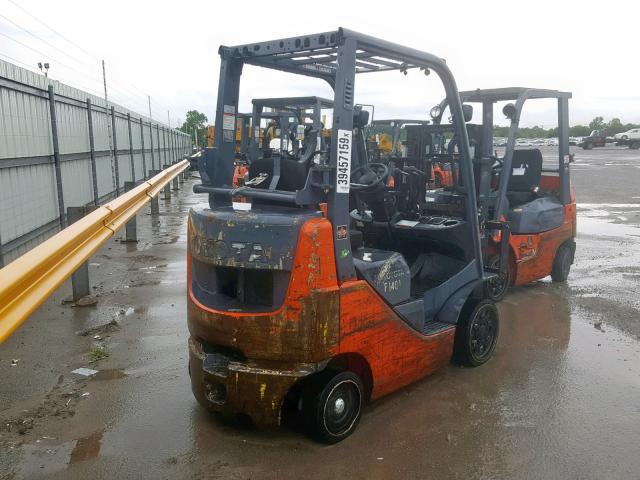 43258 - 2013 TOYOTA FORKLIFT ORANGE photo 4