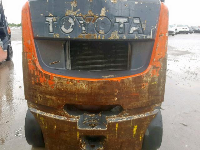 43258 - 2013 TOYOTA FORKLIFT ORANGE photo 7