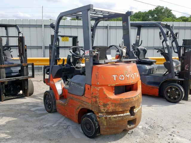 85681 - 2004 TOYOTA FORKLIFT ORANGE photo 3